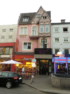 Top Ten Club, Reeperbahn 136, ehemals Hippodrom. Er�ffnung im November 1960 von Peter Eckborn.